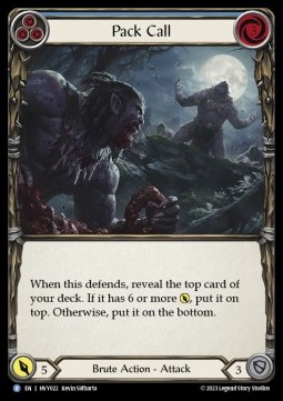 Pack Call (Blue) (Regular) - Heavy Hitters