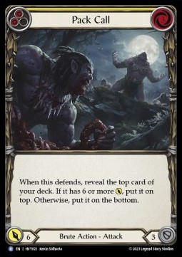 Pack Call (Yellow) (Regular) - Heavy Hitters