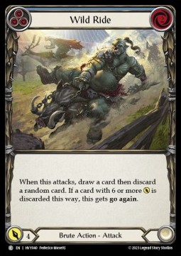 Wild Ride (Blue) (Regular) - Heavy Hitters