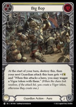 Big Bop (Yellow) (Rainbow Foil) - Heavy Hitters