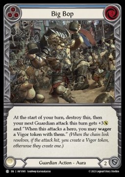 Big Bop (Blue) (Rainbow Foil) - Heavy Hitters