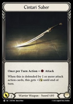 Cintari Saber (Regular) - Heavy Hitters