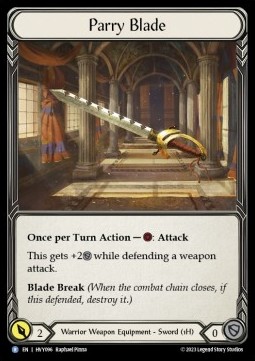 Parry Blade (Regular) - Heavy Hitters