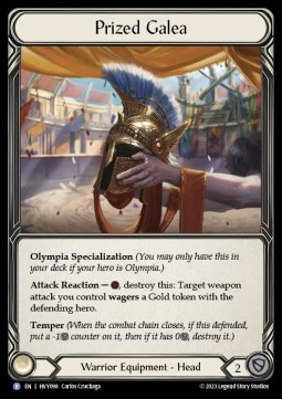 Prized Galea (Regular) - Heavy Hitters
