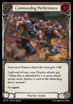 Commanding Performance (Regular) - Heavy Hitters