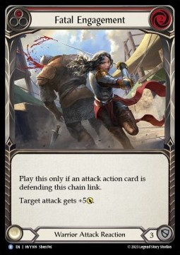Fatal Engagement (Red) (Regular) - Heavy Hitters