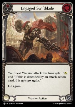 Engaged Swiftblade (Red) (Regular) - Heavy Hitters