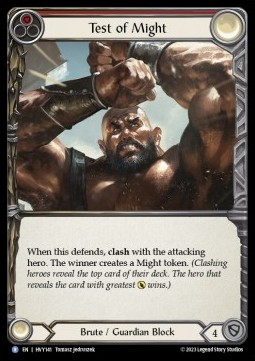 Test of Might (Regular) - Heavy Hitters