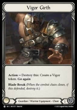 Vigor Girth (Regular) - Heavy Hitters