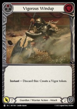 Vigorous Windup (Red) (Regular) - Heavy Hitters