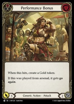 Performance Bonus (Red) (Regular) - Heavy Hitters