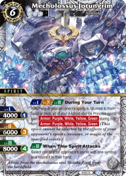 Mecholossus Jotungrim (V.1 - X Rare) - Savior of Chaos