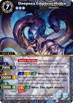 Deepsea Emperor Hydra (V.1 - X Rare) - Savior of Chaos