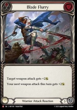 Blade Flurry (Regular) - Heavy Hitters