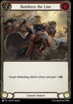 Reinforce the Line (Red) (Regular) - Heavy Hitters