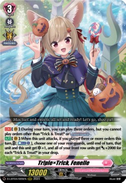 Tr!ple×Tr!ck, Fenelle [D-Format] (V.1 - Triple Rare) - Lyrical Monasterio: Trick or Trick!