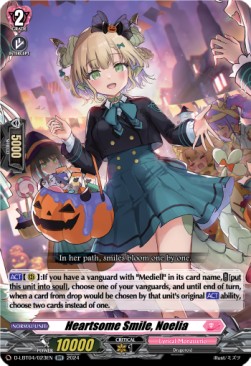 Heartsome Smile, Noelia [D-Format] (V.1 - Double Rare) - Lyrical Monasterio: Trick or Trick!