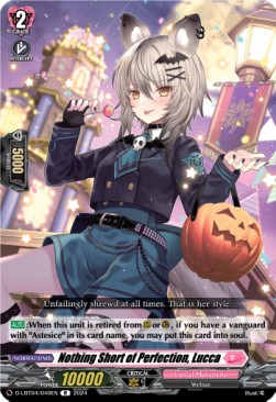Nothing Short of Perfection, Lucca [D-Format] (V.1 - Rare) - Lyrical Monasterio: Trick or Trick!