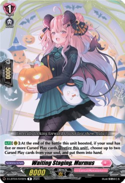 Waiting Staging, Murmus [D-Format] (V.1 - Rare) - Lyrical Monasterio: Trick or Trick!