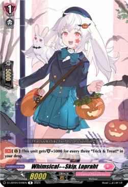 Whimsical↔Skip, Lopraht [D-Format] (V.1 - Rare) - Lyrical Monasterio: Trick or Trick!