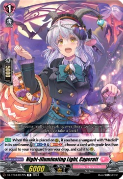 Night-illuminating Light, Caperatt [D-Format] (V.1 - Rare) - Lyrical Monasterio: Trick or Trick!