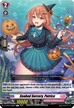 Seabed Sorcery, Patrice [D-Format] - Lyrical Monasterio: Trick or Trick!
