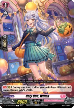 Only One, Wilma [D-Format] - Lyrical Monasterio: Trick or Trick!