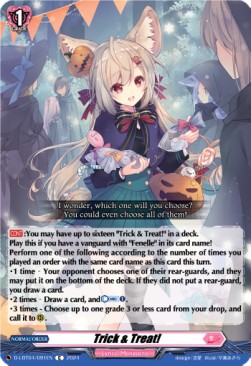 Trick & Treat! [D-Format] (V.1 - Common) - Lyrical Monasterio: Trick or Trick!