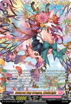 Colored Bop Dragon, Walbrigia [D-Format] (V.2 - Double Frame Rare) - Lyrical Monasterio: Trick or Trick!