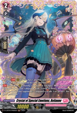 Crystal of Special Emotions, Belianne [D-Format] (V.2 - Frame Rare) - Lyrical Monasterio: Trick or Trick!