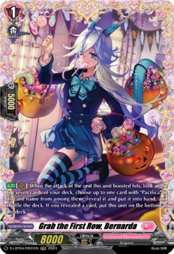 Grab the First Row, Bernarda [D-Format] (V.2 - Frame Rare) - Lyrical Monasterio: Trick or Trick!
