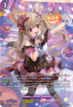 Tr!ple×Tr!ck, Fenelle [D-Format] (V.3 - Secret Rare) - Lyrical Monasterio: Trick or Trick!