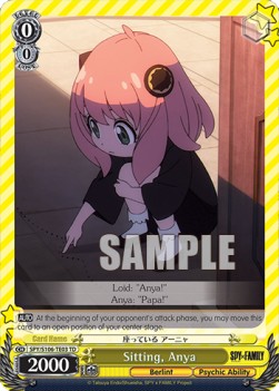 Sitting, Anya (V.1 - Trial Deck) - SPY x FAMILY