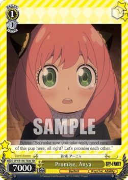 Promise, Anya (V.1 - Trial Deck) - SPY x FAMILY