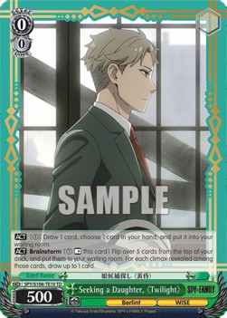 Seeking a Daughter,〈Twilight〉 (V.1 - Trial Deck) - SPY x FAMILY