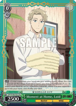 Moment at Home, Loid (V.1 - Trial Deck) - SPY x FAMILY