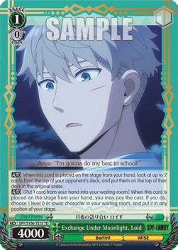 Exchange Under Moonlight, Loid (V.1 - Trial Deck) - SPY x FAMILY