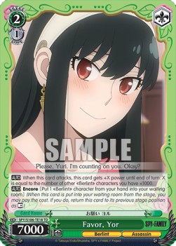 Favor, Yor (V.1 - Trial Deck) - SPY x FAMILY
