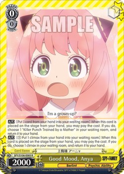 Good Mood, Anya (V.1 - Rare) - SPY x FAMILY