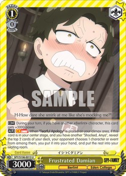 Frustrated Damian - SPY x FAMILY