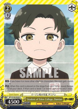 Student of Eden College, Damian - SPY x FAMILY