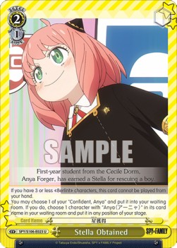Stella Obtained - SPY x FAMILY