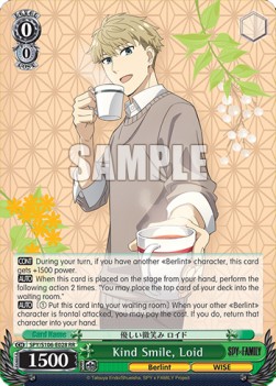 Kind Smile, Loid (V.1 - Double Rare) - SPY x FAMILY