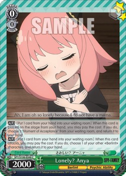 Lonely? Anya - SPY x FAMILY