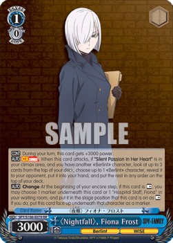 〈Nightfall〉, Fiona Frost (V.1 - Double Rare) - SPY x FAMILY
