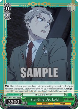 Standing Up, Loid (V.1 - Promo) - SPY x FAMILY