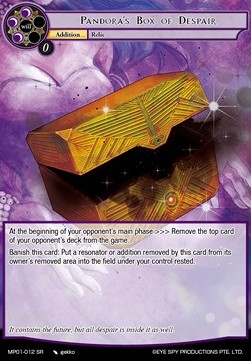 Pandora's Box of Despair - Masterpiece: Pilgrim-Memories