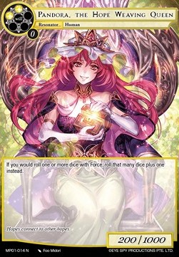 Pandora, the Hope Weaving Queen - Masterpiece: Pilgrim-Memories