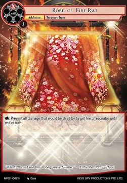 Robe of Fire-Rat - Masterpiece: Pilgrim-Memories