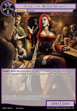 Lora, the Blood Speaker - Masterpiece: Pilgrim-Memories